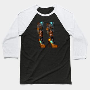 Step into the Future of Style with our Incredible Print-on-Demand Boots Baseball T-Shirt